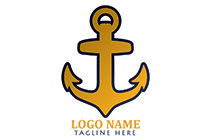 the golden anchor logo