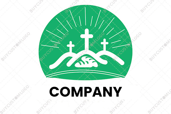 breads, cross and hills church logo