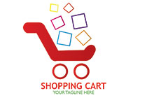 baby cart with boxes logo