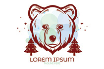 Bear cub logo