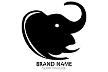 black monster elephant logo