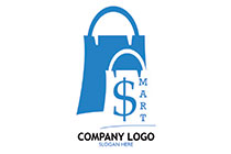 dollar mart shopping bags logo