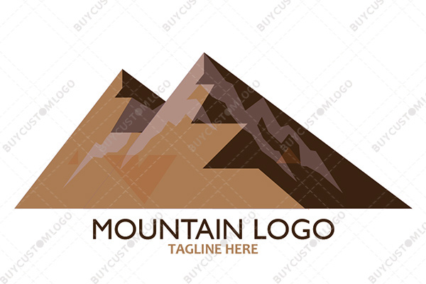 Craved mountain logo