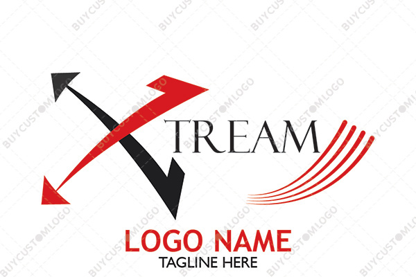 XTREAM arrow ticks logo