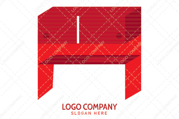 Abstract of a Kitchen Lay-out Logo