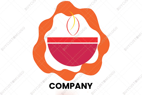 candle soup bowl logo