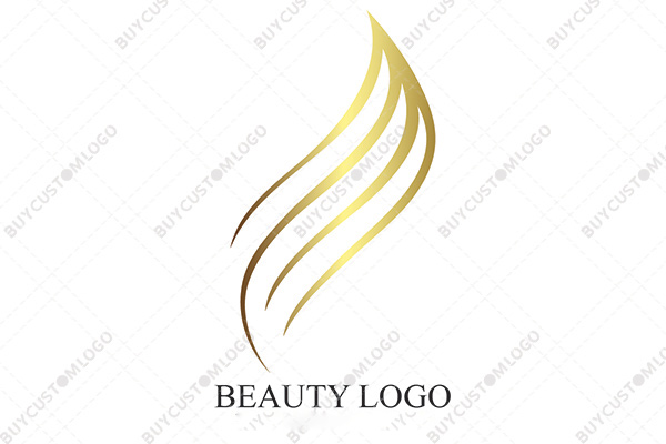 flying golden hairs logo