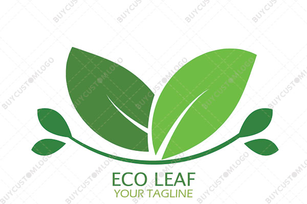 the smiling leaves logo