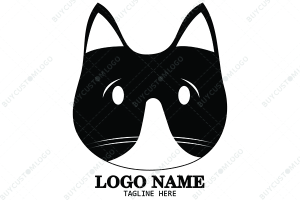 innocent cat black and white logo