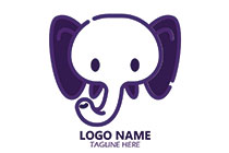 jellyfish elephant indigo logo