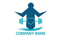 the fitness trainer logo
