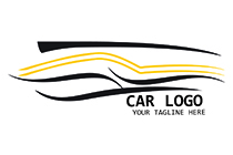 futuristic car logo