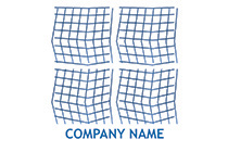 modified square grids logo