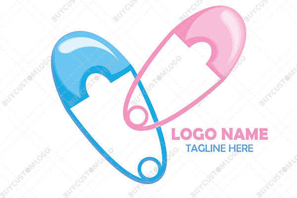 baby safety pins logo