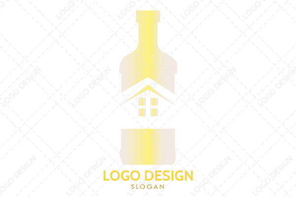 Alcohol Bottle Logo