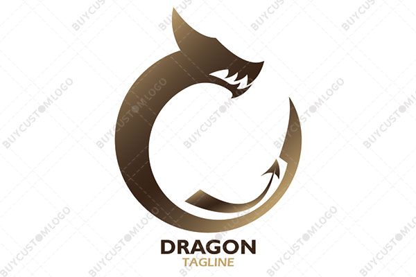 lindworm dragon night theme logo
