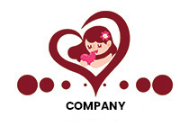 the lovely calm lady logo
