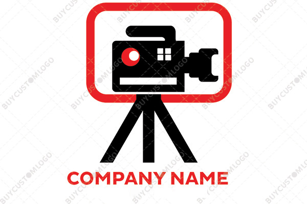 Professional camcorder robotic logo