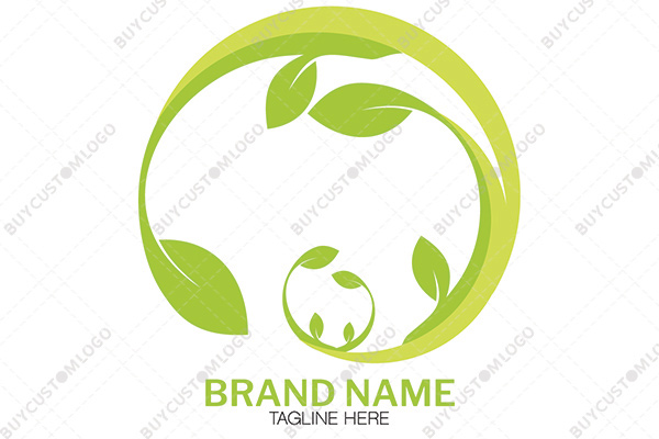 stem modified as a seal logo