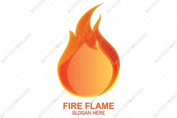 tiny gradient flame logo