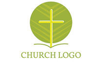 sun and cross church logo
