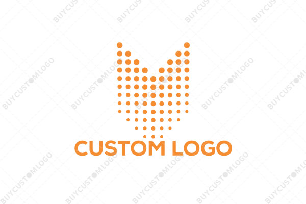 orange deformed hanging flag logo