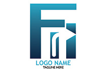 f and i right arrow logo