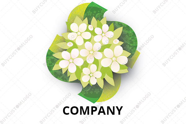 the bouquet of jasmines logo