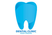 water themed tooth logo