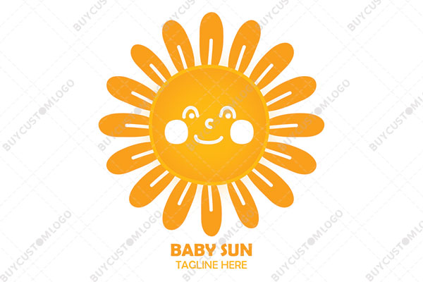 happy baby sun logo