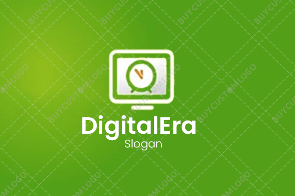 DigitalEra alarm clock in a screen logo