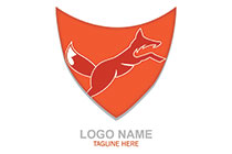 shield jumping fox logo