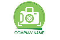 Briefcase professional camera logo