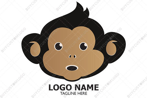 surprised monkey logo