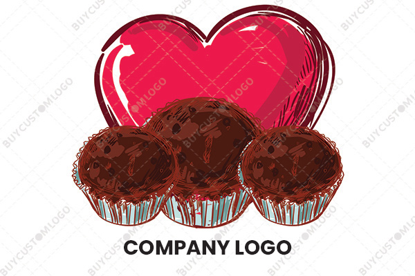 the love of chocolate muffins logo