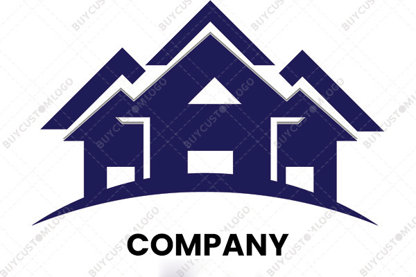 royal blue integrated huts logo