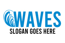 waves typhoon logo