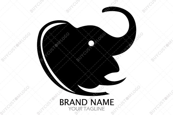 black monster elephant logo