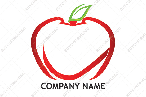 cooking pot with lid apple logo