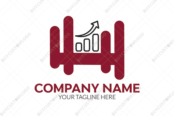 modified fence financial growth logo