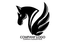 the dark pegasus logo