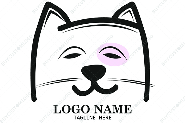 himalayan cat dog logo