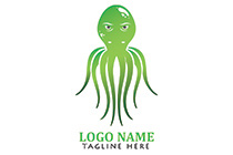 angry octopus spider plant logo