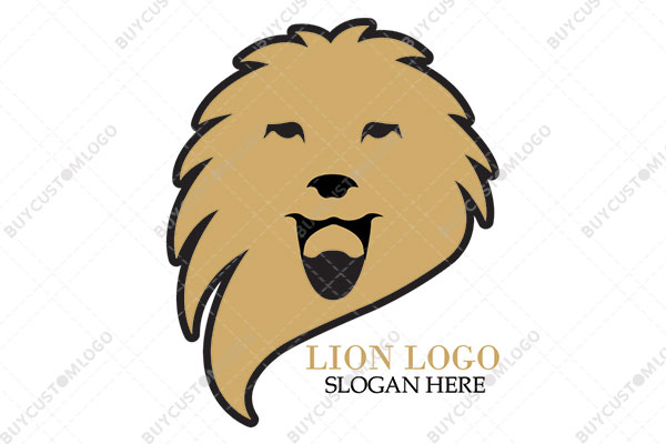 Playful Baby Lion Logo