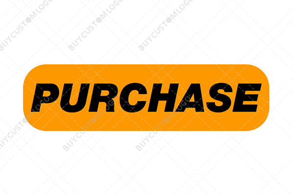 orange and black PURCHASE button