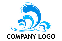 clashing waves logo
