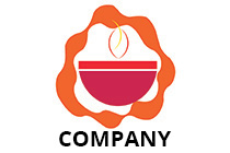 candle soup bowl logo
