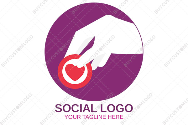 spreading love with giving logo