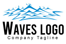 clothes hangers water waves logo