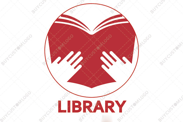 eagle book library logo